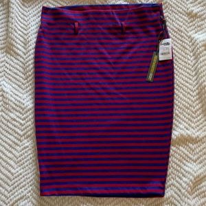 High waisted pencil skirt L